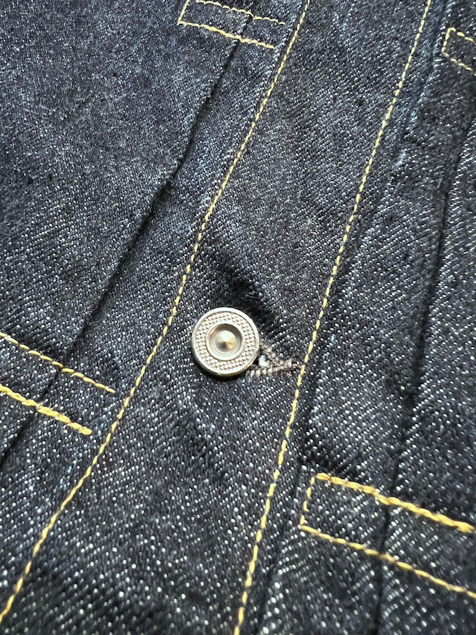 "Lot 506 XX 1922" - 1st Generation Denim Jacket - Original 14oz Indigo Denim
