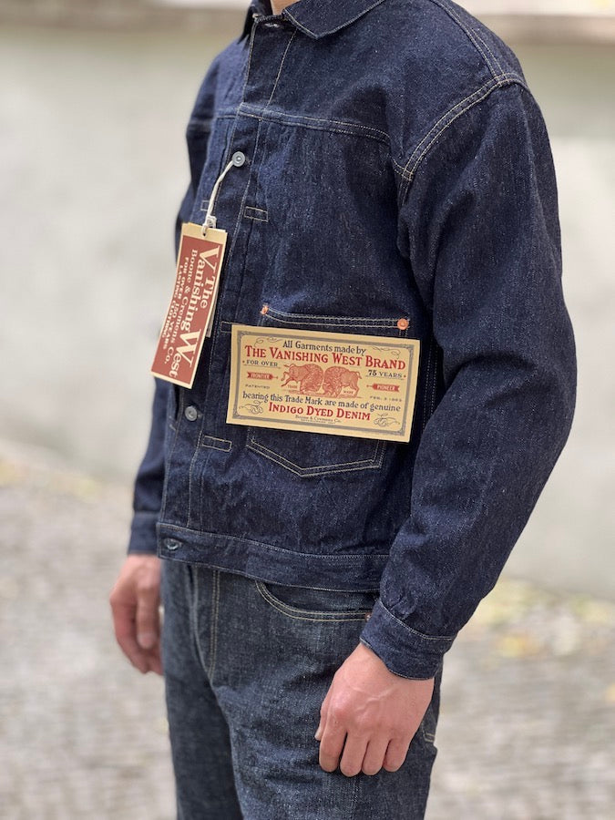 "Lot 506 XX 1922" - 1st Generation Denim Jacket - Original 14oz Indigo Denim