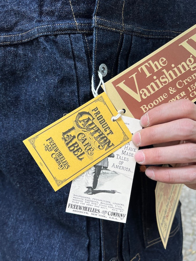 "Lot 506 XX 1922" - 1st Generation Denim Jacket - Original 14oz Indigo Denim