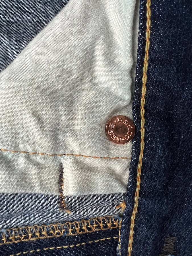 "Lot 601 XX 1947" - 5 Pocket Jeans 1947 Model - Original 14oz Indigo Denim