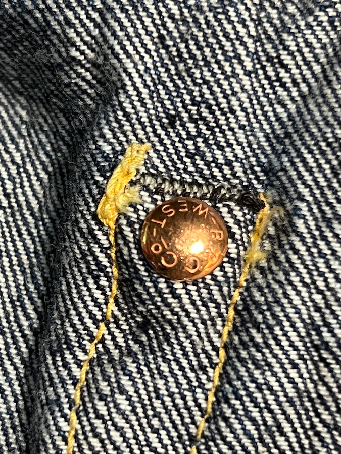 "Lot 601 XX 1947" - 5 Pocket Jeans 1947 Model - Original 14oz Indigo Denim