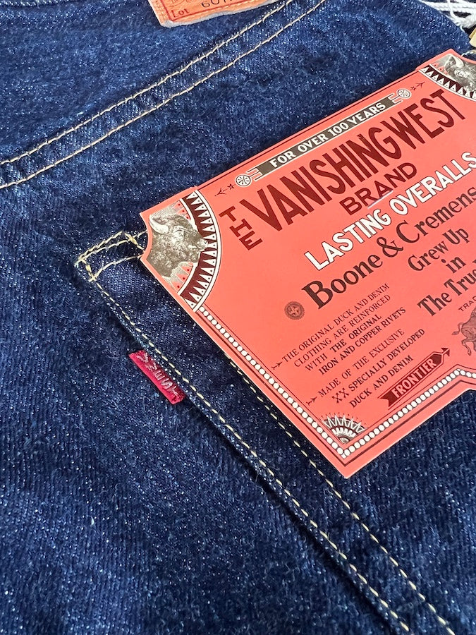 "Lot 601 XX 1947" - 5 Pocket Jeans 1947 Model - Original 14oz Indigo Denim