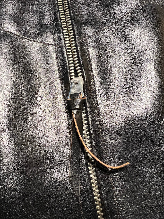 "MULHOLLAND" - SPARTAN LEATHERS SPORTWEAR - SHELL CORDOVAN HORSEHIDE JACKET