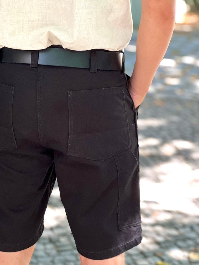 "CHOPPER BUILDER" WORK TROUSERS- UNION SPECIAL OVERALLS Black