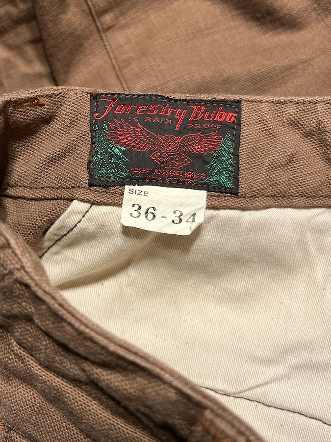 "TIMBER CRUISER" TROUSERS - GREAT LAKES GMT. MFG. CO. - 1920~1930s WOODSMAN TROUSERS