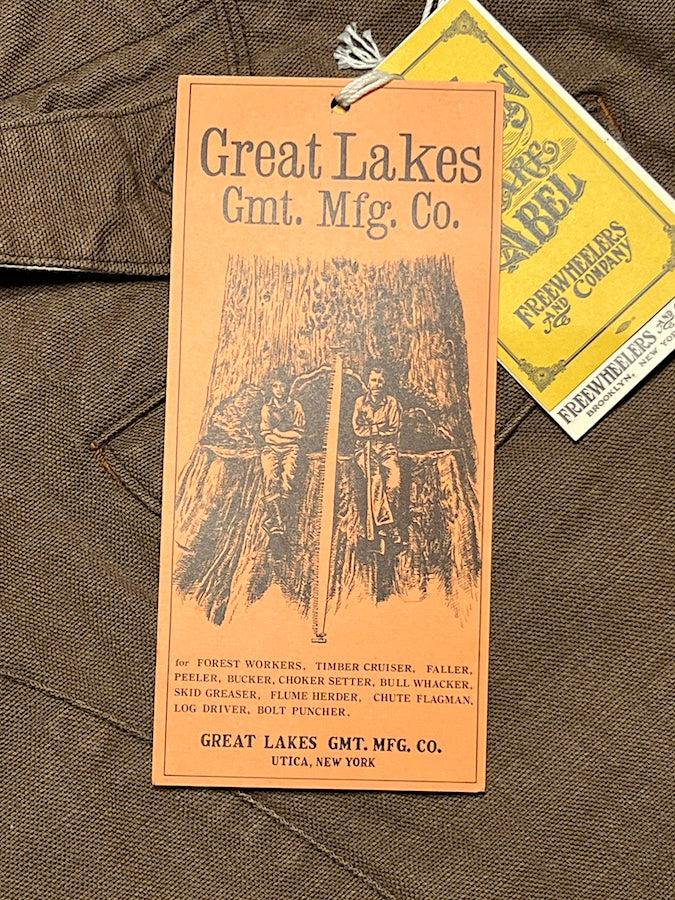 "TIMBER CRUISER" TROUSERS - GREAT LAKES GMT. MFG. CO. - 1920~1930s WOODSMAN TROUSERS