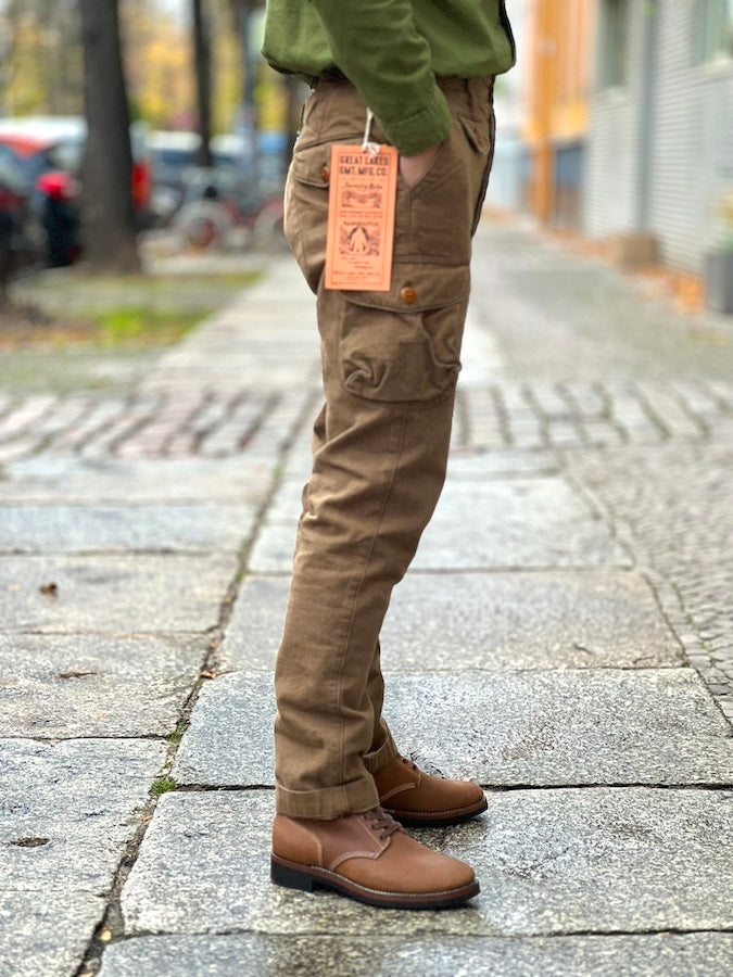"TIMBER CRUISER" TROUSERS - GREAT LAKES GMT. MFG. CO. - 1920~1930s WOODSMAN TROUSERS