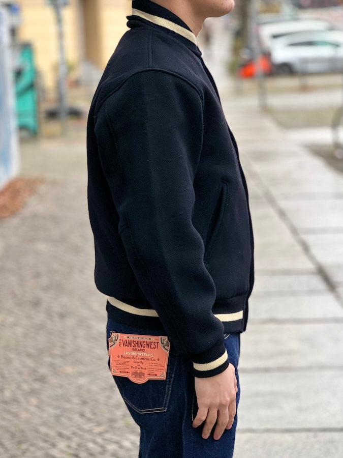 “LEADFOOT" SPORTS JACKET - 1940 ~ 1950s STYLE CAR CLUB JACKET