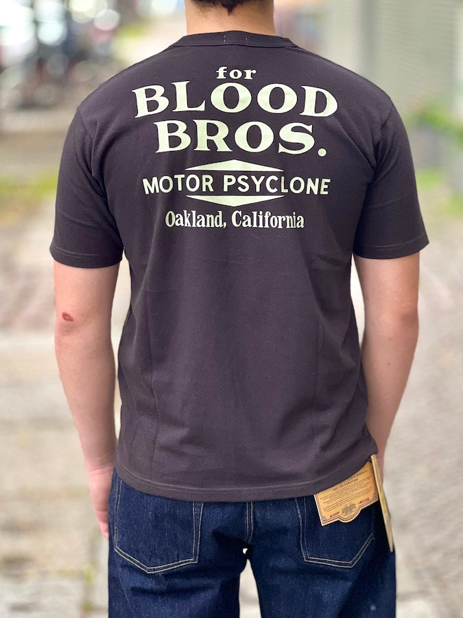 "RISING FROM HELL" - Vintage Style Medium Weight Jersey "50s POWER WEAR PRINTED LABEL"