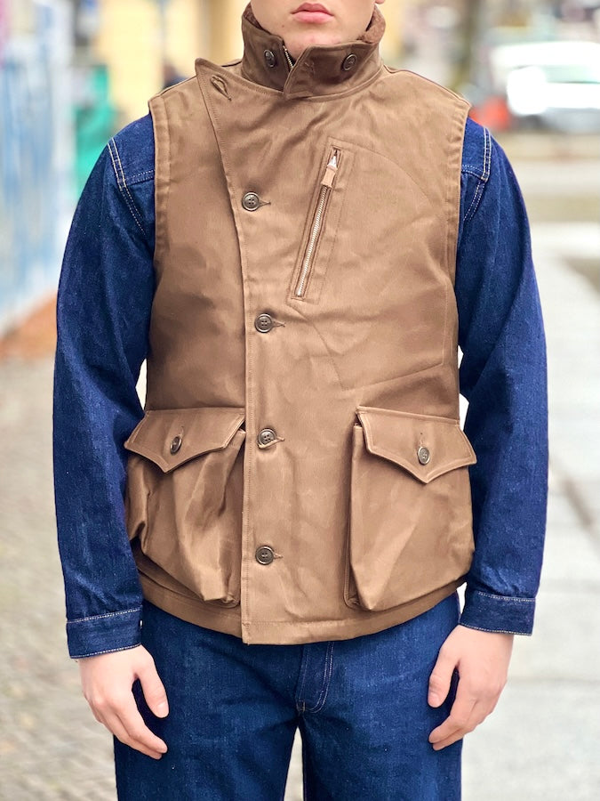 “WINTER AVIATORS VEST” - 1930 ~ 1940s CIVILIAN MILITARY STYLE CLOTHING - UNION SPECIAL OVERALLS