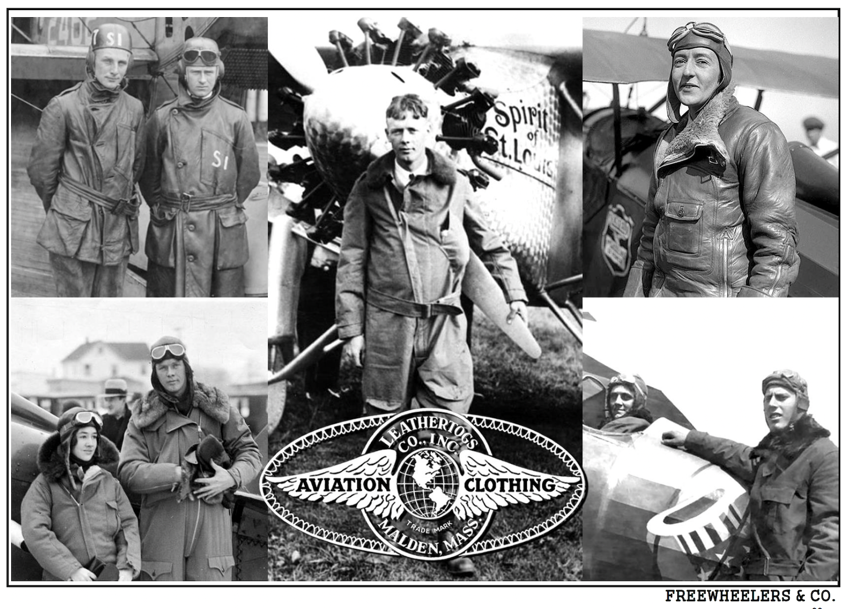 “WINTER AVIATORS VEST” - 1930 ~ 1940s CIVILIAN MILITARY STYLE CLOTHING - UNION SPECIAL OVERALLS