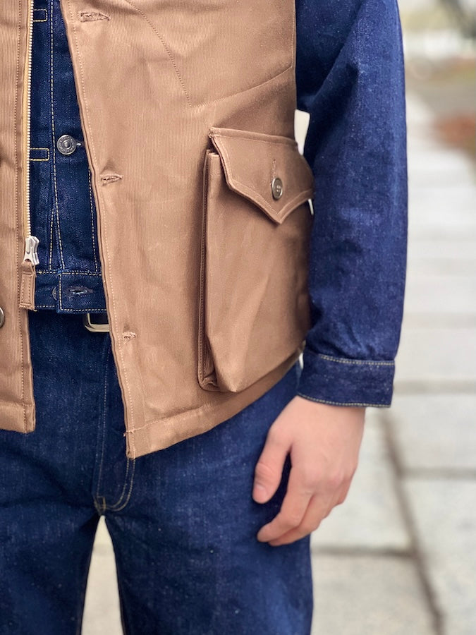 “WINTER AVIATORS VEST” - 1930 ~ 1940s CIVILIAN MILITARY STYLE CLOTHING - UNION SPECIAL OVERALLS
