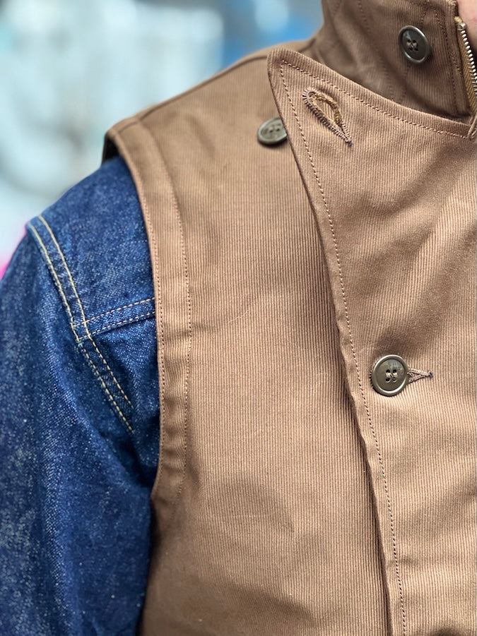“WINTER AVIATORS VEST” - 1930 ~ 1940s CIVILIAN MILITARY STYLE CLOTHING - UNION SPECIAL OVERALLS