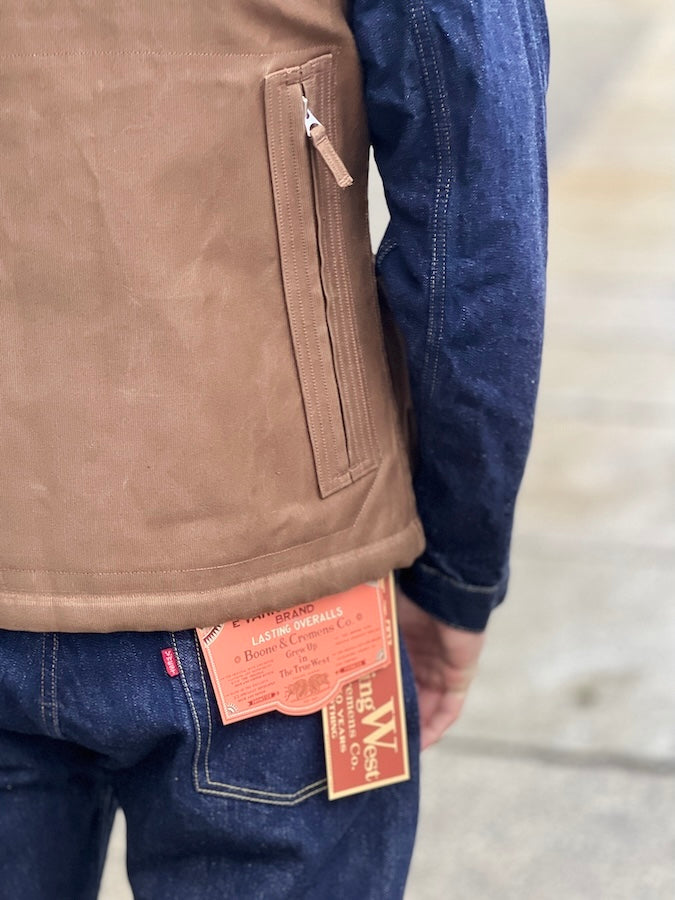 “WINTER AVIATORS VEST” - 1930 ~ 1940s CIVILIAN MILITARY STYLE CLOTHING - UNION SPECIAL OVERALLS