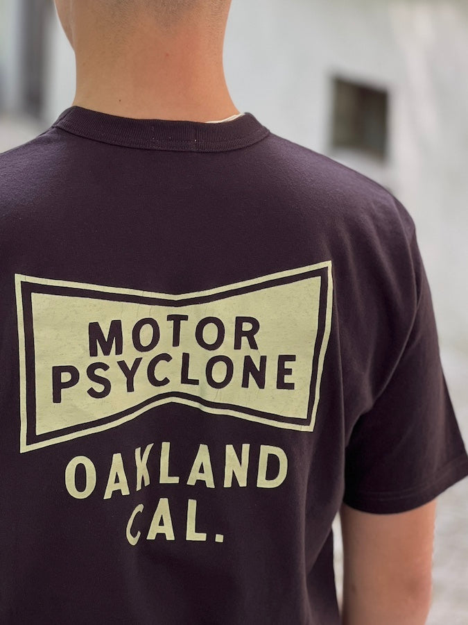 "SCREAMING EAGLE" - Vintage Style Medium Weight Jersey "50s POWER WEAR PRINTED LABEL"