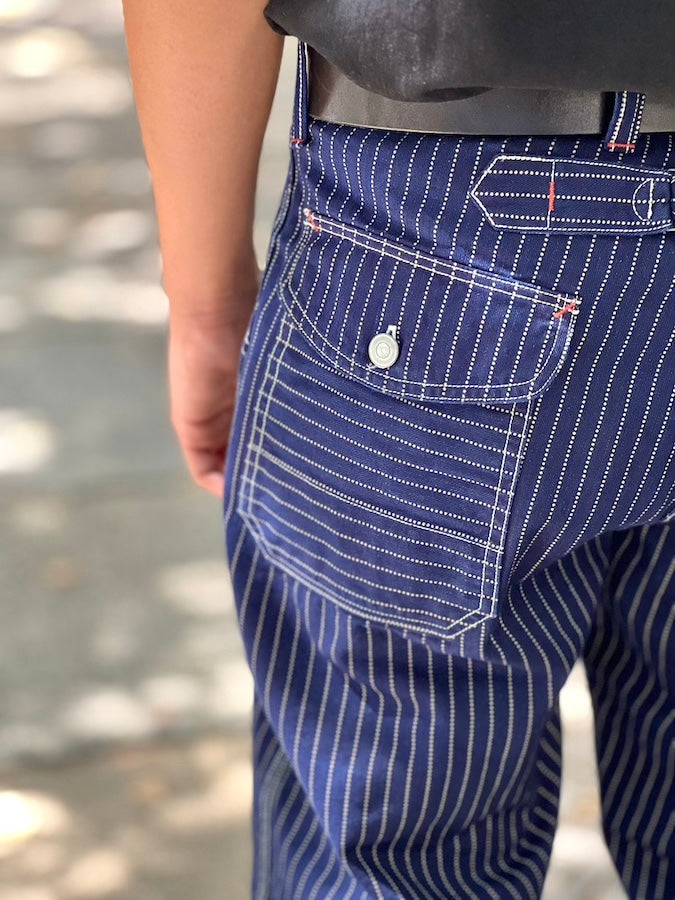 "LONGSHOREMAN" OVERALLS - 1900 ~ 1920s STYLE WORK CLOTHING - "Original Indigo Wabash Cloth" - UNION SPECIAL OVERALLS