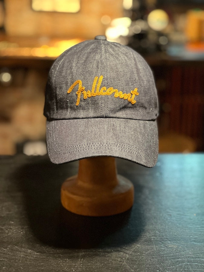 6007 - " Chain Embroidery " Denim 1950's Baseball Cap