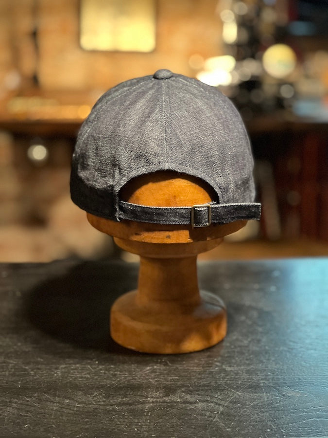 6007 - " Chain Embroidery " Denim 1950's Baseball Cap