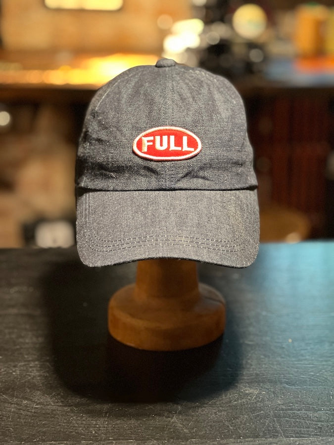 6770 - " FULL " Emblem Denim 1950's Baseball Cap