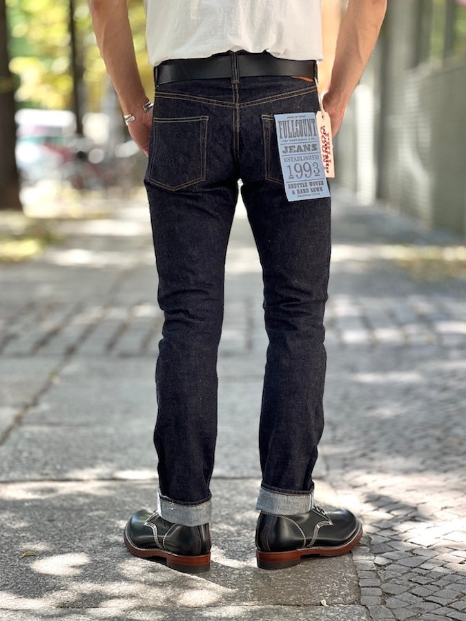 1109XX - Slim Straight - 15.5 oz Selvedge Denim - One Washed