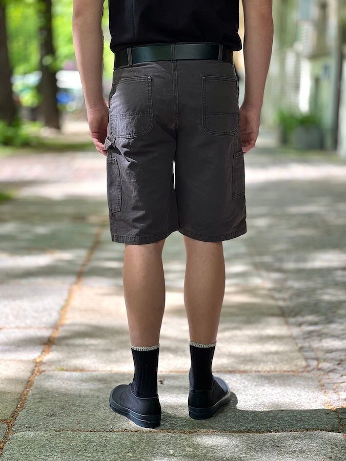 1909 Double Knee Shorts - Old Japanese Twill - Black