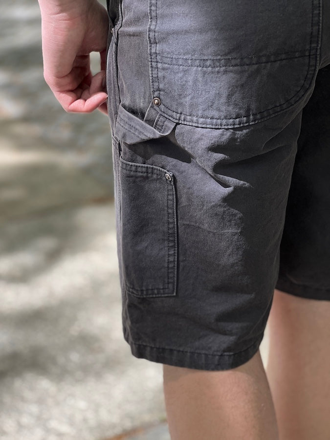 1909 Double Knee Shorts - Old Japanese Twill - Black