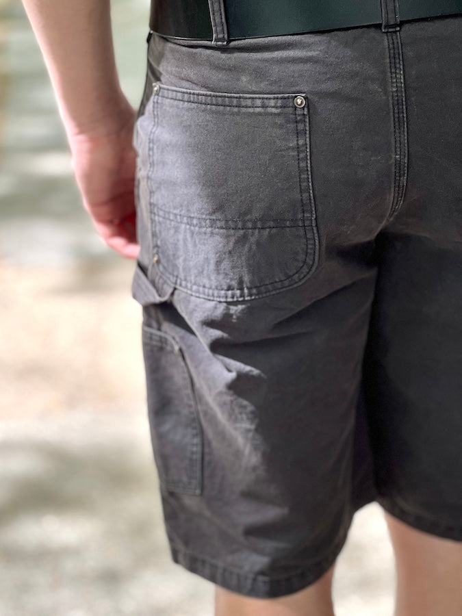 1909 Double Knee Shorts - Old Japanese Twill - Black