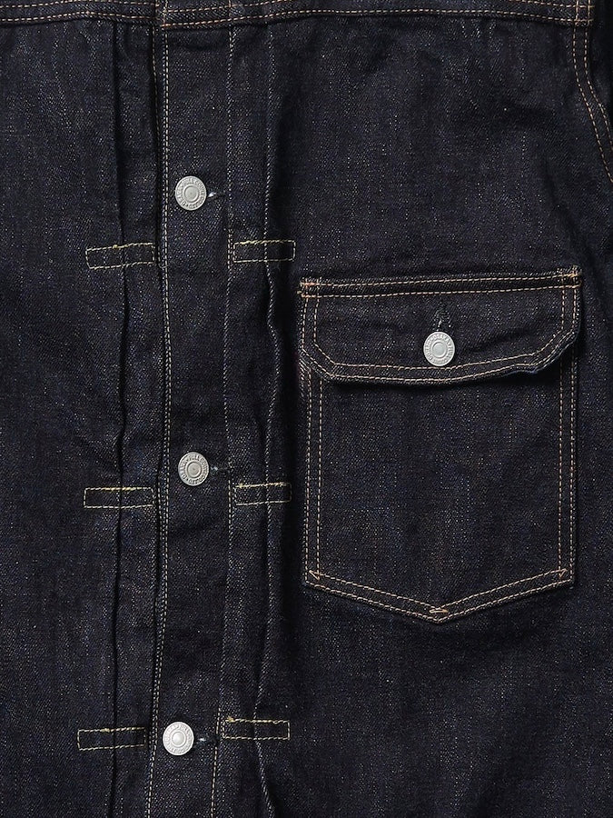 2107 XX-W - Type I Jacket - 15.5oz Selvedge Denim - One Washed