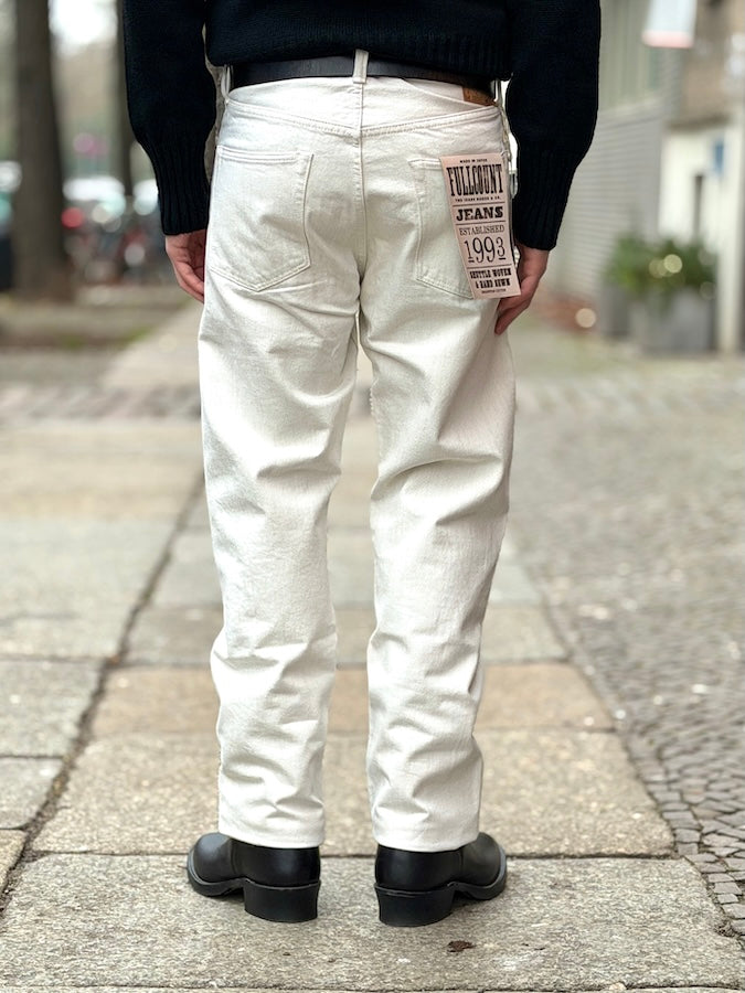 1101KT * LIMITED MODEL * Ecru Straight - 13.7oz Denim - One Washed