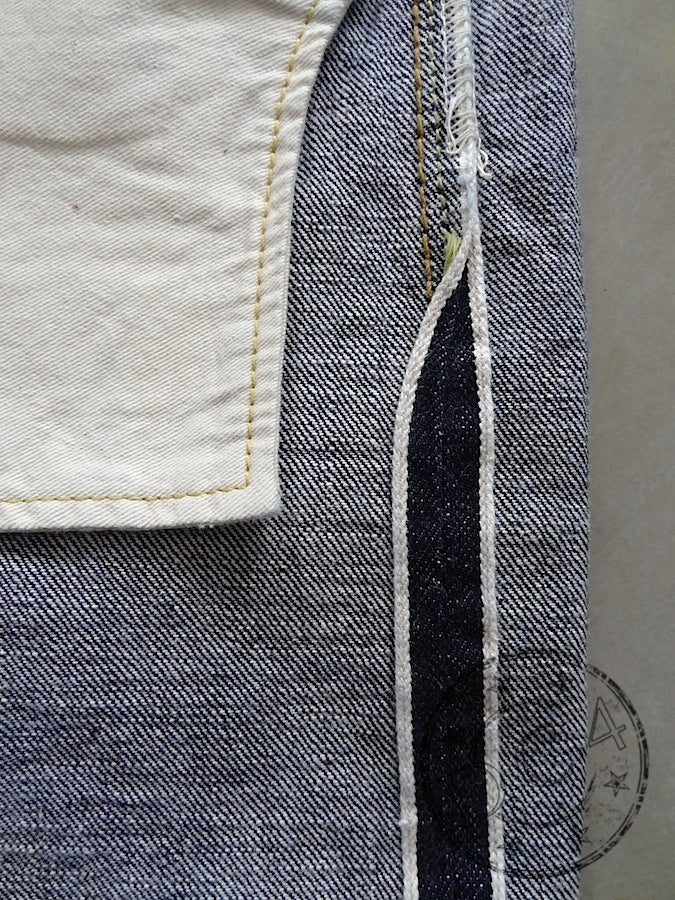 1101 XX-W - Original Straight - 15.5oz Selvedge Denim - One Washed