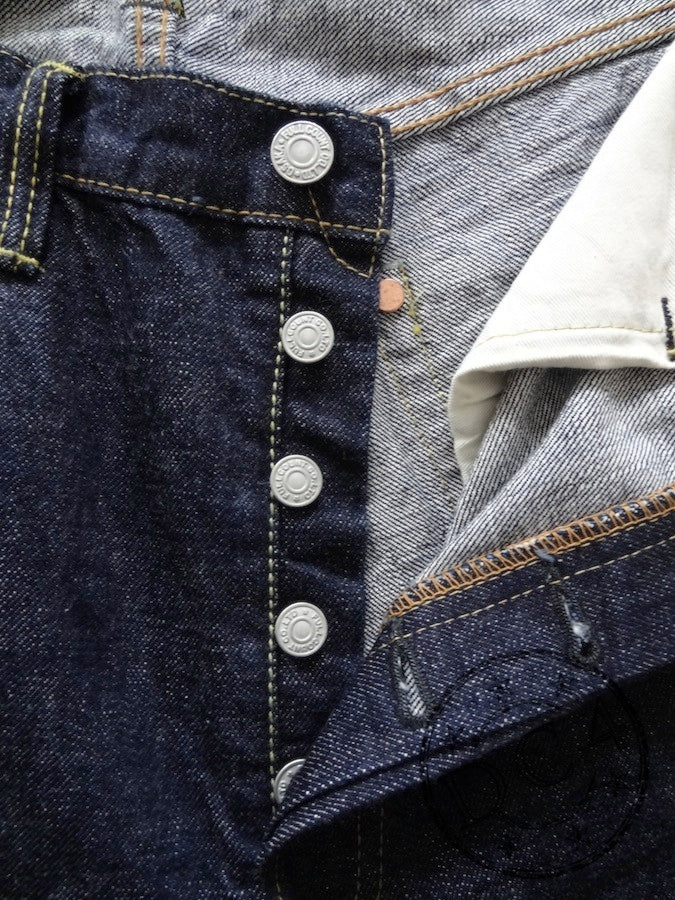 1101 XX-W - Original Straight - 15.5oz Selvedge Denim - One Washed