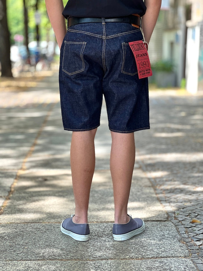 1904-25 - 5 Pocket Denim Shorts - 13.7oz " Indigo " Selvedge Denim