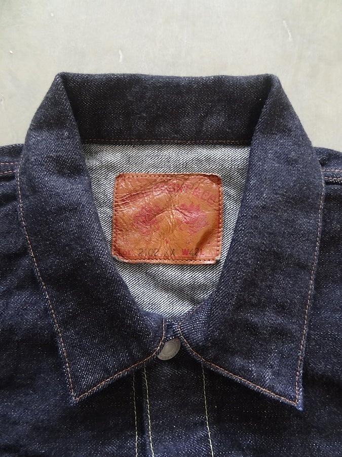 2102 XX-W - Type II Jacket - 15.5oz Selvedge Denim - One Washed