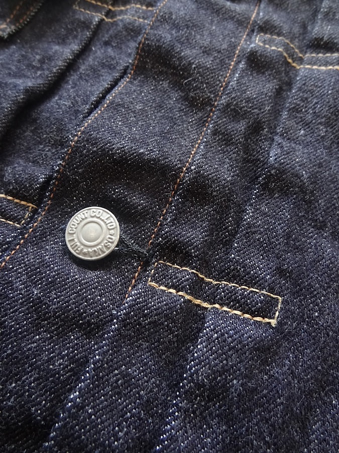 2102 XX-W - Type II Jacket - 15.5oz Selvedge Denim - One Washed