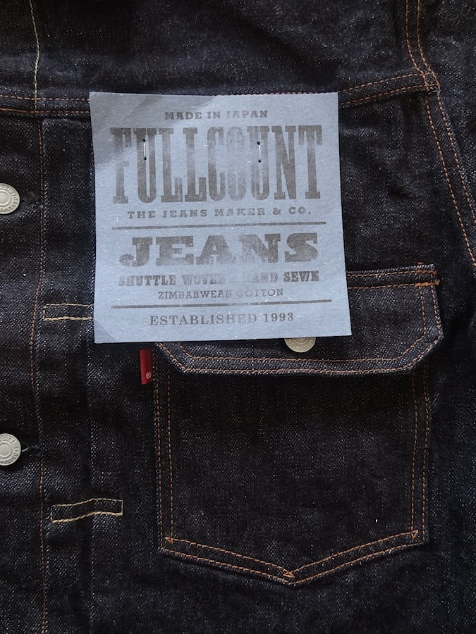 2102 XX-W - Type II Jacket - 15.5oz Selvedge Denim - One Washed