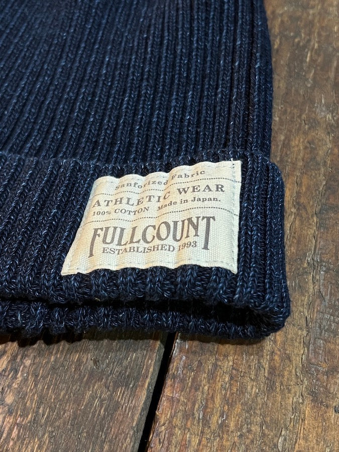 Ribbed Watch Cap - Indigo Dyed