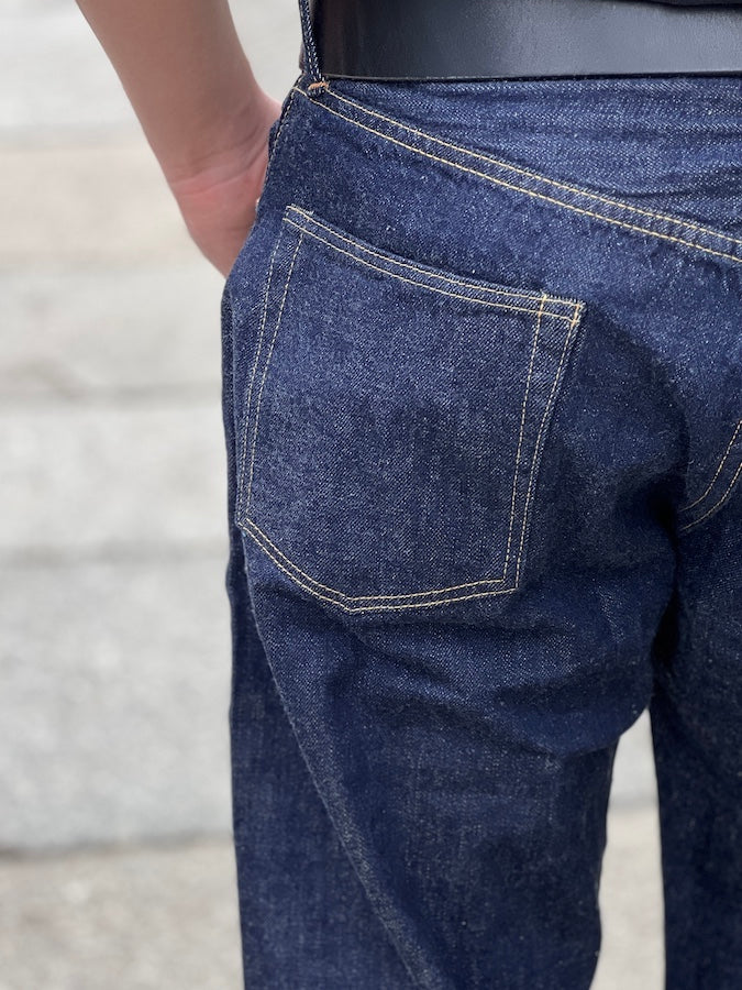 1105SS - Wide Denim ( SUPER SMOOTH ) - 11.5oz Selvedge Denim - One Washed