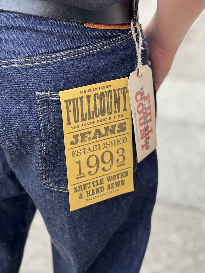1105SS - Wide Denim ( SUPER SMOOTH ) - 11.5oz Selvedge Denim - One Washed