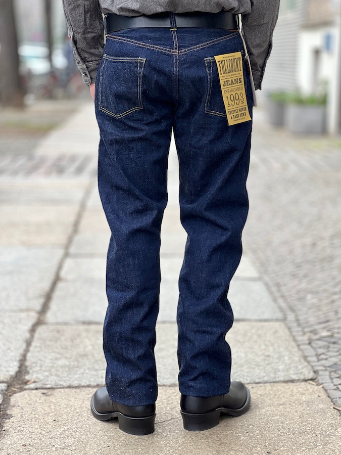1101SS - Straight ( SUPER SMOOTH ) Denim - 11.5oz Selvedge Denim - One Washed