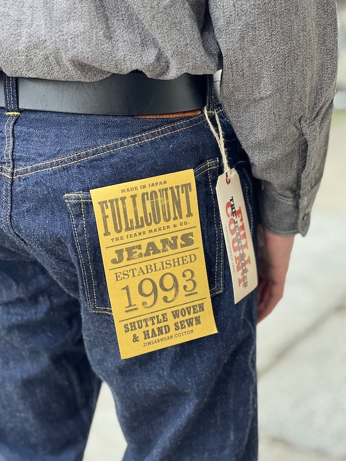 1101SS - Straight ( SUPER SMOOTH ) Denim - 11.5oz Selvedge Denim - One Washed