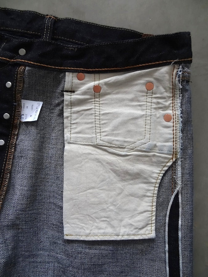 1108 XX-W - Slim Straight - 15.5oz Selvedge Denim - One Washed