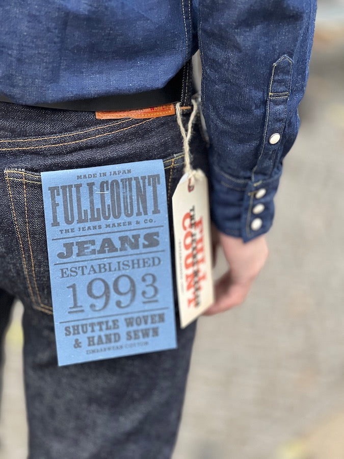 1108 XX-W - Slim Straight - 15.5oz Selvedge Denim - One Washed