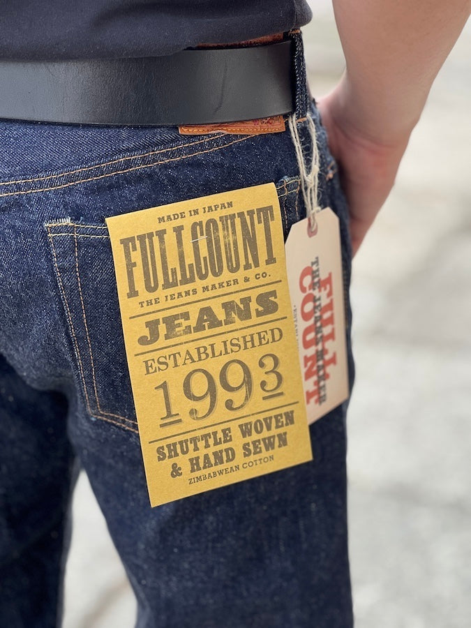 1108SS - Slim Straight ( SUPER SMOOTH ) Denim - 11.5oz Selvedge Denim - One Washed