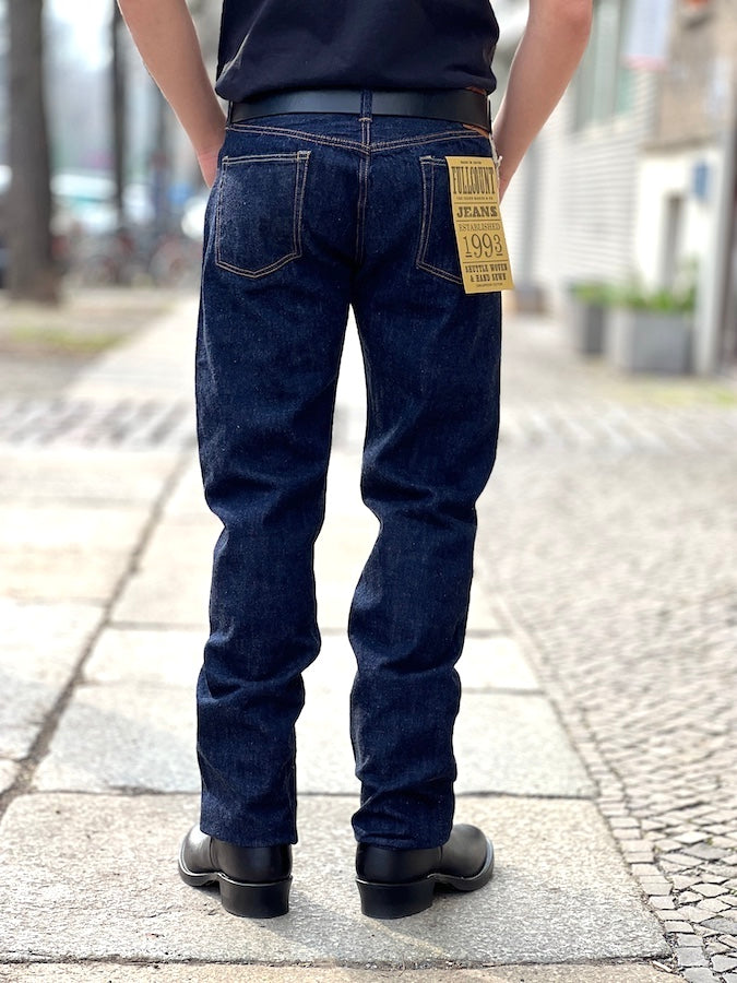 1108SS - Slim Straight ( SUPER SMOOTH ) Denim - 11.5oz Selvedge Denim - One Washed