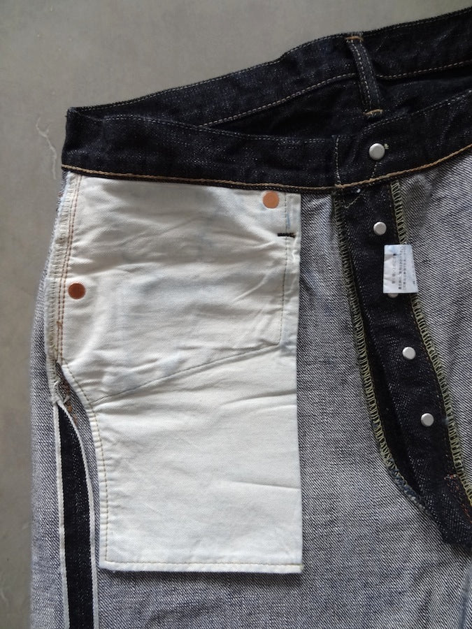 1110 XX-W - Tapered Middle Straight - 15.5oz Selvedge Denim - One Washed