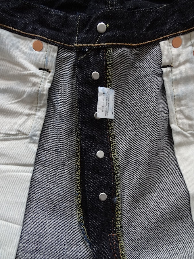 1110 XX-W - Tapered Middle Straight - 15.5oz Selvedge Denim - One Washed
