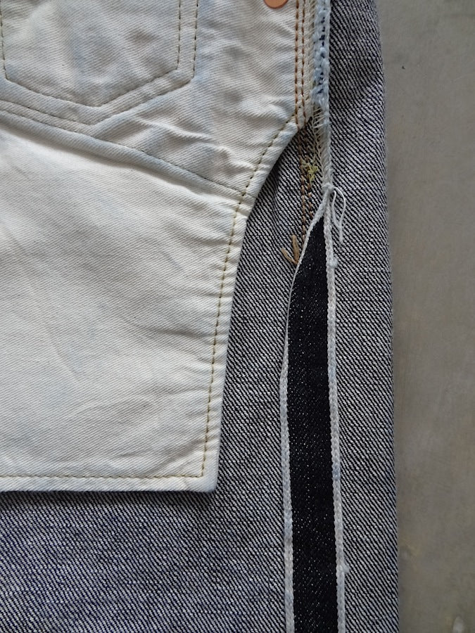 1110 XX-W - Tapered Middle Straight - 15.5oz Selvedge Denim - One Washed