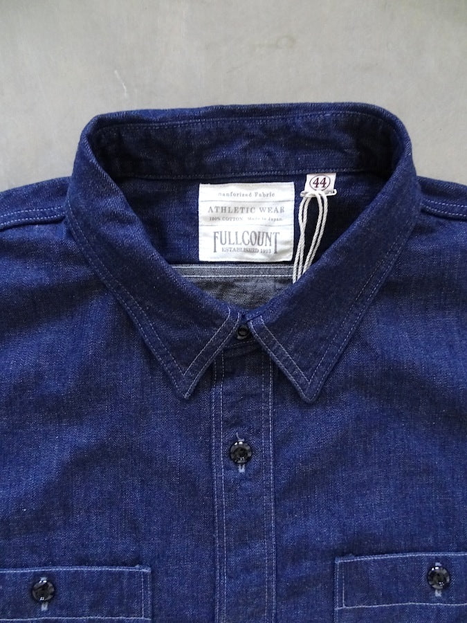 4890 - 8oz Denim Work Shirt - One Washed