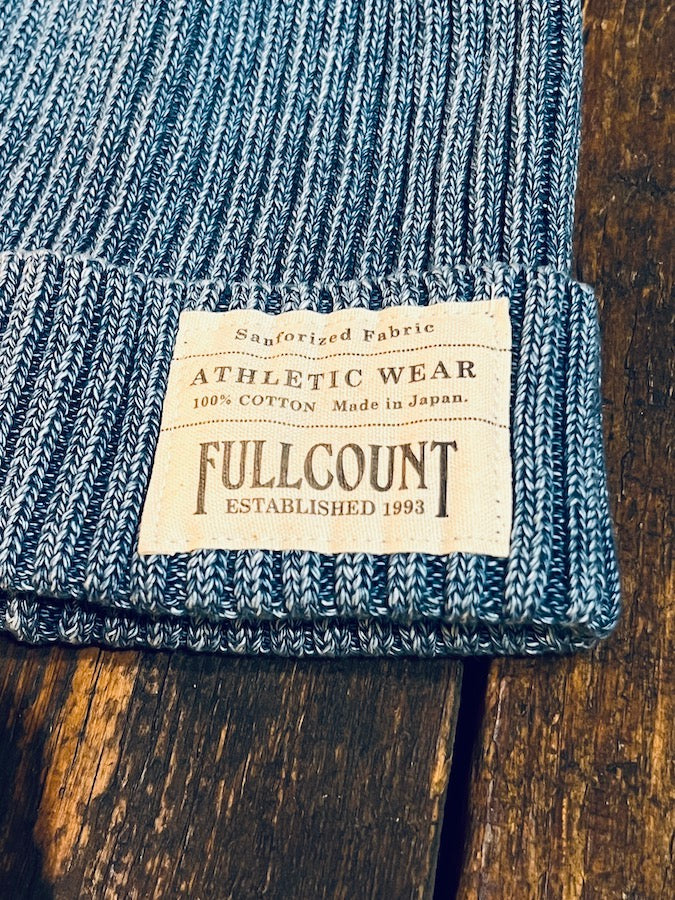 Ribbed Watch Cap - Vintage Indigo Dyed