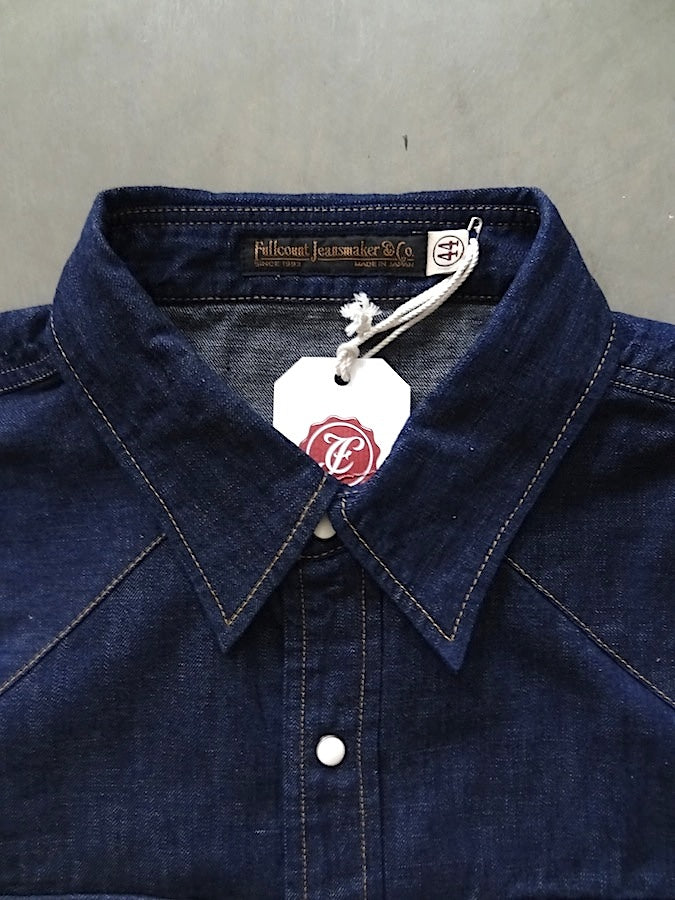 4894 - 8oz Denim Western Shirt - One Washed